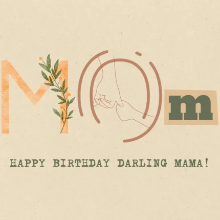 Darling Mama Card